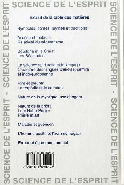 Produktbild: Experience de la Vie de l'Ame