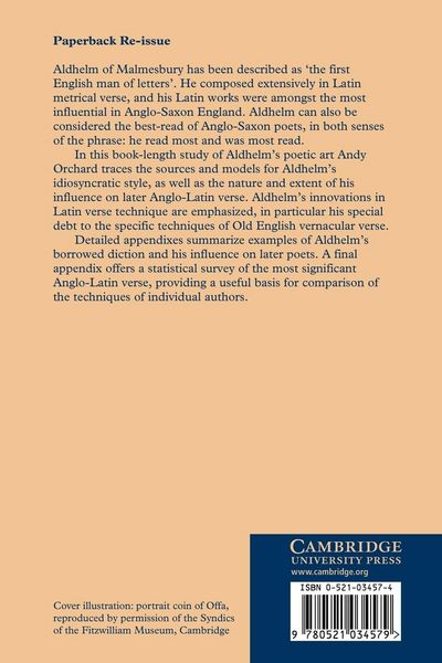 Produktbild: The Poetic Art of Aldhelm