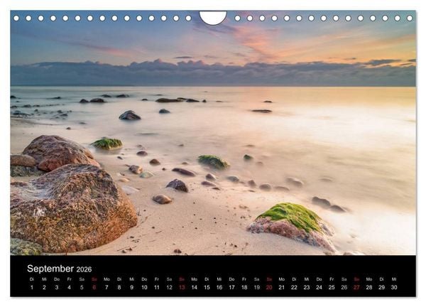 Produktbild: wonderful moments - R&uuml;gen 2026 (Wandkalender 2026 DIN A4 quer), CALVENDO Monatskalender