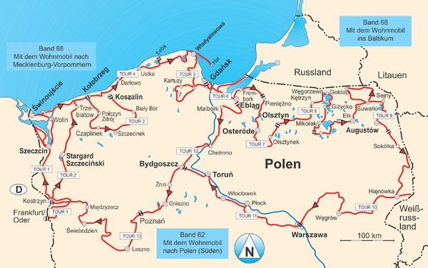 Produktbild: Mit dem Wohnmobil nach Polen