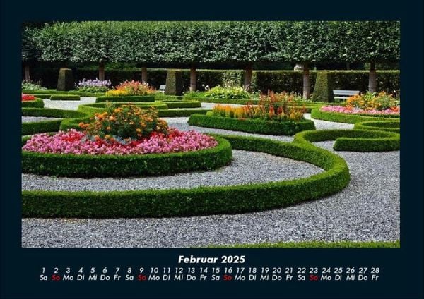 Produktbild: Blumenkalender 2025 Fotokalender DIN A4