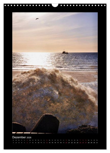 Produktbild: Sylt Impressionen (Wandkalender 2026 DIN A3 hoch), CALVENDO Monatskalender