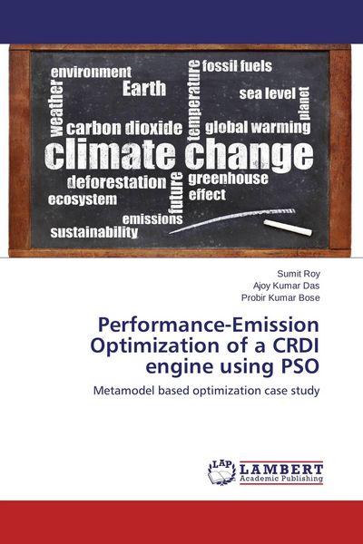 Produktbild: Performance-Emission Optimization of a CRDI engine using PSO