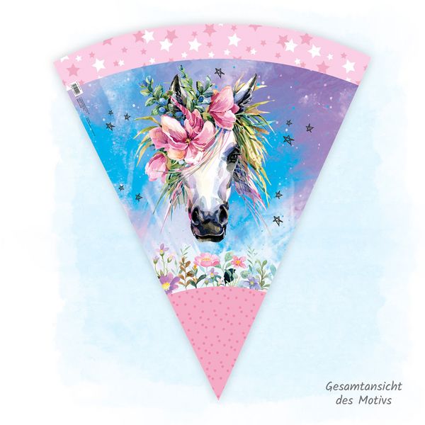 Produktbild: Tr&ouml;tsch Schult&uuml;te 85 cm Einhorn