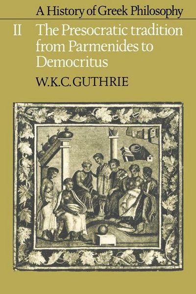 Produktbild: A History of Greek Philosophy