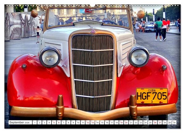 Produktbild: Oldtimer Rarit&auml;ten - Amerkanische Traditionsmarken des 20. Jahrhunderts (hochwertiger Premium Wandkalender 2026 DIN A2 quer), Kunstdruck in Hochglanz