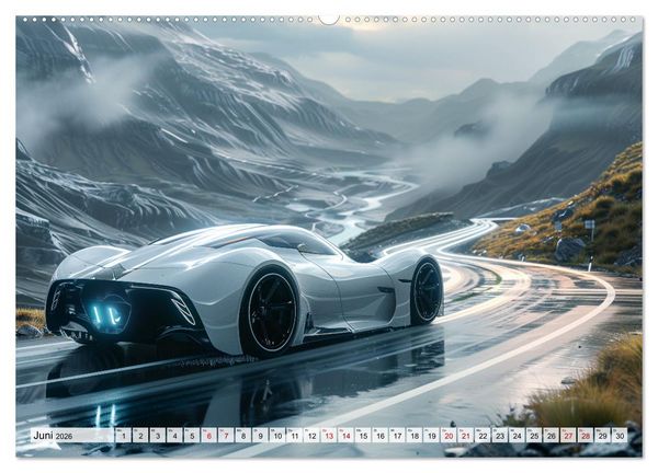 Produktbild: Future Rides (hochwertiger Premium Wandkalender 2026 DIN A2 quer), Kunstdruck in Hochglanz