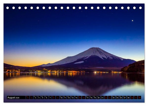 Produktbild: Japan - between tradition and modernity (Desk Calendar 2026 DIN A5 landscape), CALVENDO 12 Month DeskCalendar