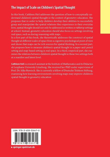 Produktbild: The Impact of Scale on Children&rsquo;s Spatial Thought