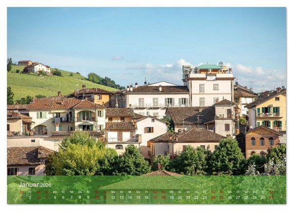 Produktbild: Barolo in den H&uuml;geln des Langhe (Wandkalender 2026 DIN A3 quer), CALVENDO Monatskalender