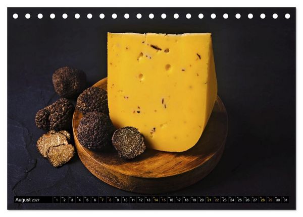 Produktbild: Tr&uuml;ffel - schwarzes Gold (Tischkalender 2027 DIN A5 quer), CALVENDO Monatskalender