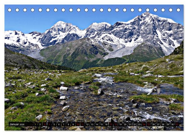 Produktbild: K&ouml;nig Ortler - der etwas andere Berg (Tischkalender 2026 DIN A5 quer), CALVENDO Monatskalender