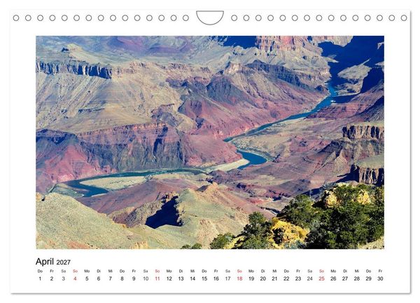 Produktbild: Impressionen vom Colorado River (Wandkalender 2027 DIN A4 quer), CALVENDO Monatskalender