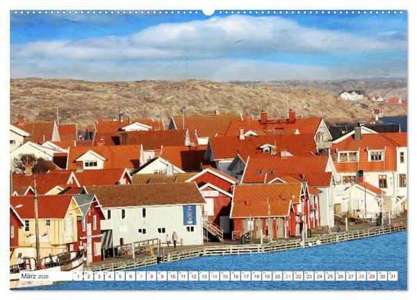 Produktbild: Schwedische Westk&uuml;ste (hochwertiger Premium Wandkalender 2026 DIN A2 quer), Kunstdruck in Hochglanz