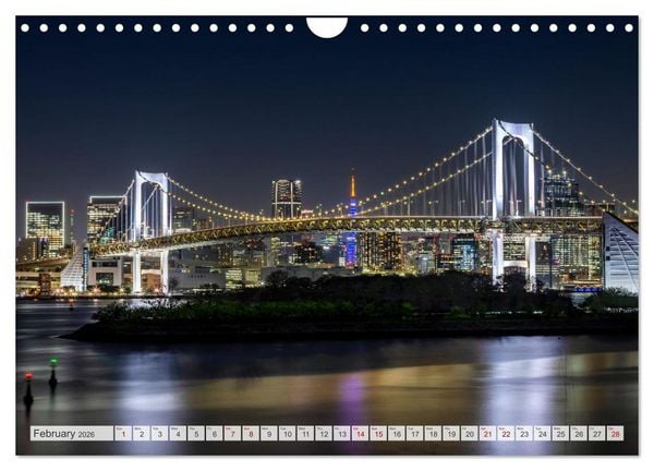 Produktbild: JAPAN Journey through time and beauty (Wall Calendar 2026 DIN A4 landscape), CALVENDO 12 Month Wall Calendar