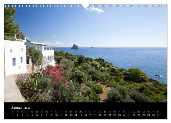 Produktbild: Liparische Inseln (Wandkalender 2026 DIN A3 quer), CALVENDO Monatskalender