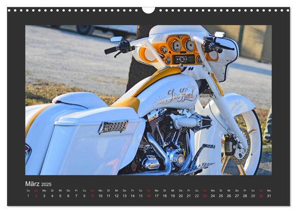 Produktbild: BEST OF HARLEY-DAVIDSON BAGGER-STYLE (Wandkalender 2025 DIN A3 quer), CALVENDO Monatskalender