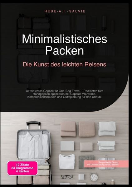 Produktbild: Minimalistisches Packen: Die Kunst des leichten Reisens