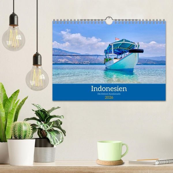 Produktbild: Indonesien - Die kleinen Sundainseln (Wandkalender 2026 DIN A4 quer), CALVENDO Monatskalender