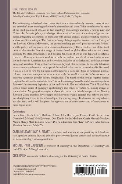Produktbild: Framing Law and Crime
