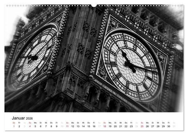 Produktbild: London (Wandkalender 2026 DIN A2 quer), CALVENDO Monatskalender