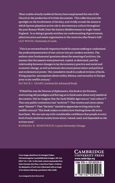 Produktbild: Documentary Culture and the Laity in the Early Middle Ages