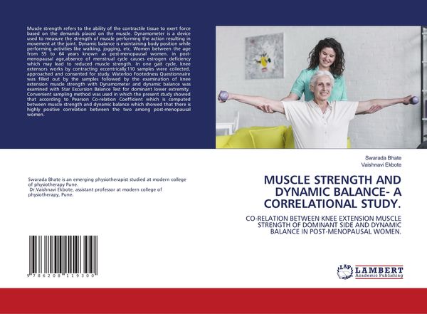 Produktbild: Muscle Strength and Dynamic Balance- a Correlational Study.