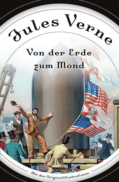 Produktbild: Jules Verne, Romane (20.000 Meilen unter den Meeren - In 80 Tagen um die Welt - Reise zum Mittelpunkt der Erde - Von der Erde zum Mond) (4 B&auml;nde im Schuber)