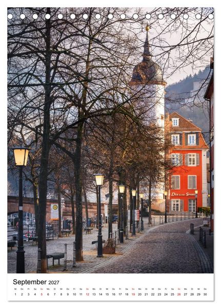 Produktbild: Heidelberg - Deutschlands romantisches Highlight (Tischkalender 2027 DIN A5 hoch), CALVENDO Monatskalender