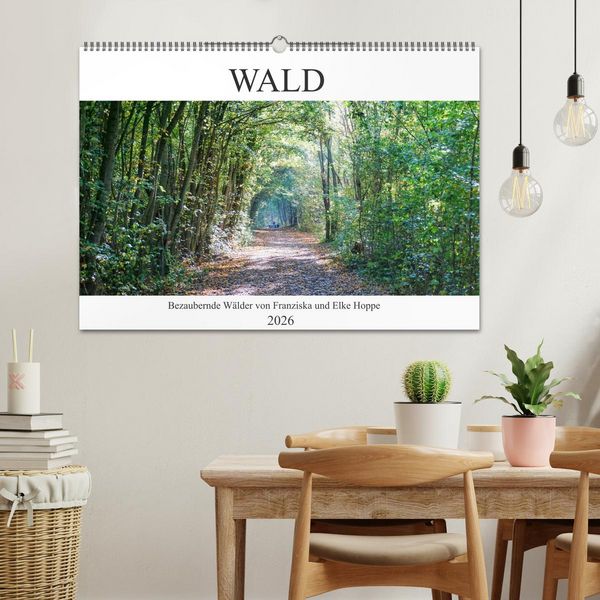 Produktbild: Wald - bezaubernde W&auml;lder (Wandkalender 2026 DIN A2 quer), CALVENDO Monatskalender