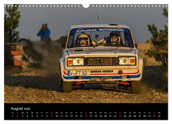 Produktbild: Schnell - Schneller - Rallye (Wandkalender 2026 DIN A3 quer), CALVENDO Monatskalender