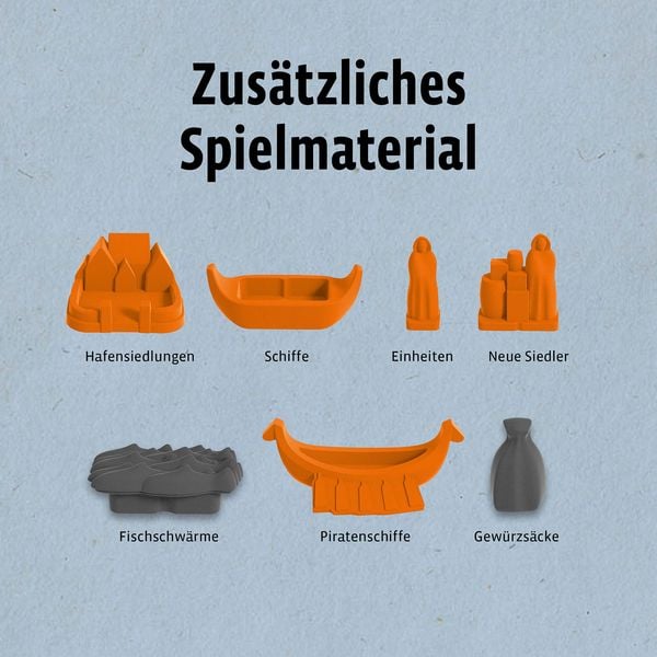 Produktbild: KOSMOS - Catan - Erweiterung - Entdecker & Piraten