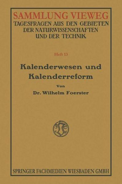 Produktbild: Kalenderwesen und Kalenderreform