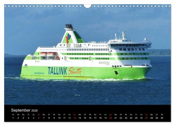 Produktbild: Ostseef&auml;hren (Wandkalender 2026 DIN A3 quer), CALVENDO Monatskalender