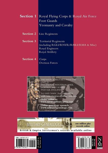 Produktbild: Citations of the Distinguished Conduct Medal 1914-1920