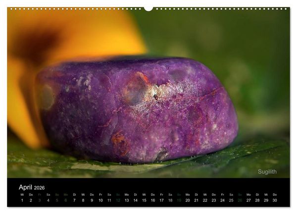 Produktbild: Edelsteine. Wunder der Natur (hochwertiger Premium Wandkalender 2026 DIN A2 quer), Kunstdruck in Hochglanz