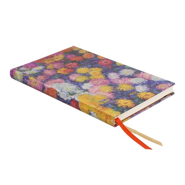 Produktbild: 12-Monatskalender 2027 Monets Chrysanthemen Mini Verso