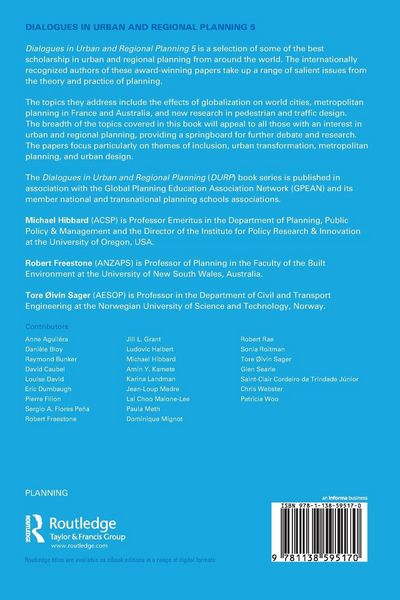 Produktbild: Dialogues in Urban and Regional Planning