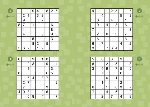Produktbild: 365 Sudokus in 3 Schwierigkeitsstufen