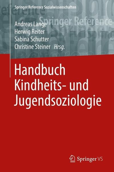 Produktbild: Handbuch Kindheits- und Jugendsoziologie