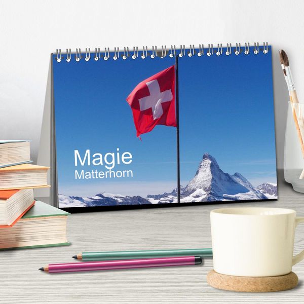 Produktbild: Magie Matterhorn (Tischkalender 2026 DIN A5 quer), CALVENDO Monatskalender
