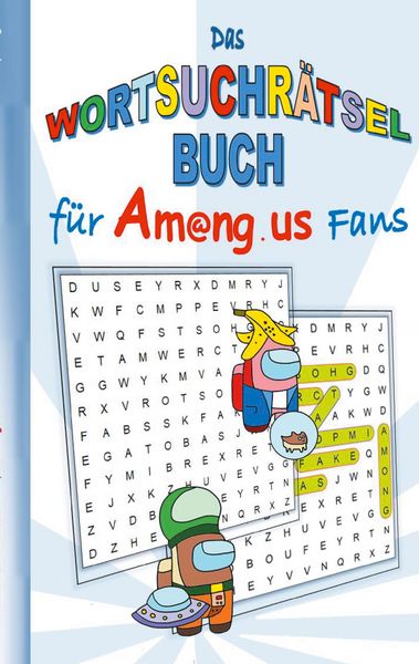 Produktbild: Das Wortsuchr&auml;tsel Buch f&uuml;r Am@ng.us Fans