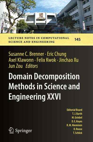 Produktbild: Domain Decomposition Methods in Science and Engineering XXVI