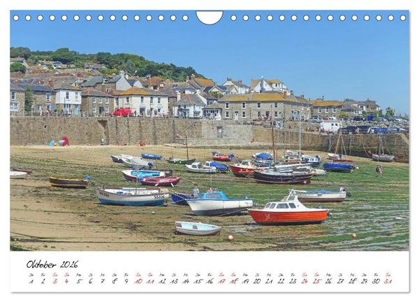 Produktbild: Cornwall. Der malerische S&uuml;dwesten Englands (Wandkalender 2026 DIN A4 quer), CALVENDO Monatskalender
