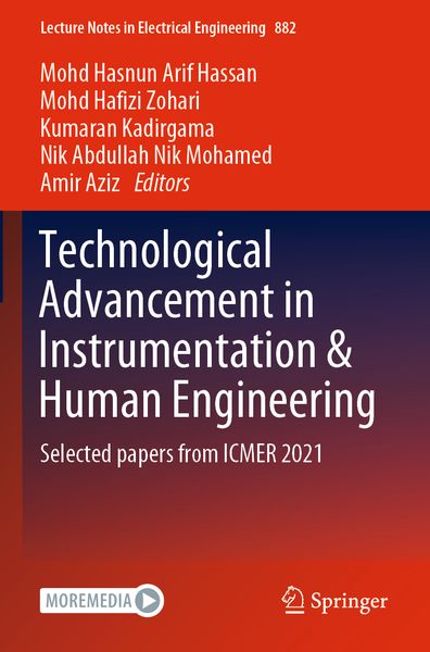 Produktbild: Technological Advancement in Instrumentation & Human Engineering