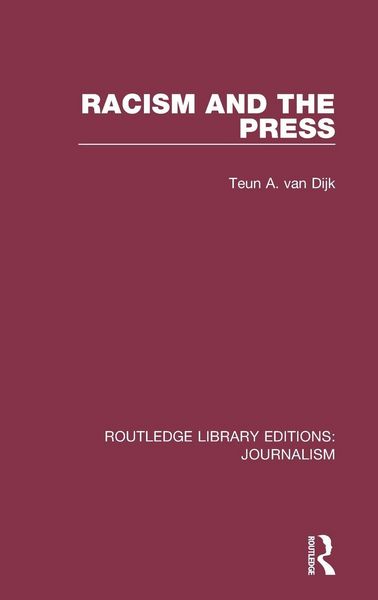 Produktbild: Racism and the Press