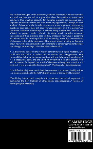 Produktbild: Language in Late Modernity