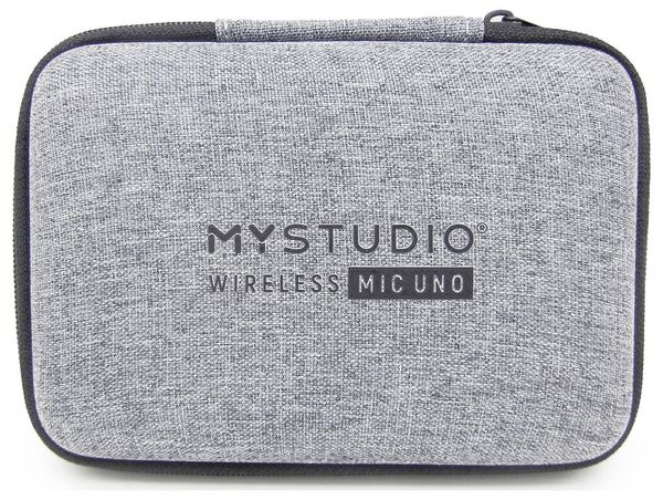 Produktbild: Ansteck Studiomikrofon Easypix MyStudio Mic UNO &Uuml;bertragungsart (Details):Kabelgebunden, Funk inkl. Windschutz, inkl. Mikrofoncase