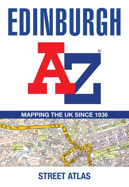 Produktbild: Edinburgh a-Z Street Atl Pb