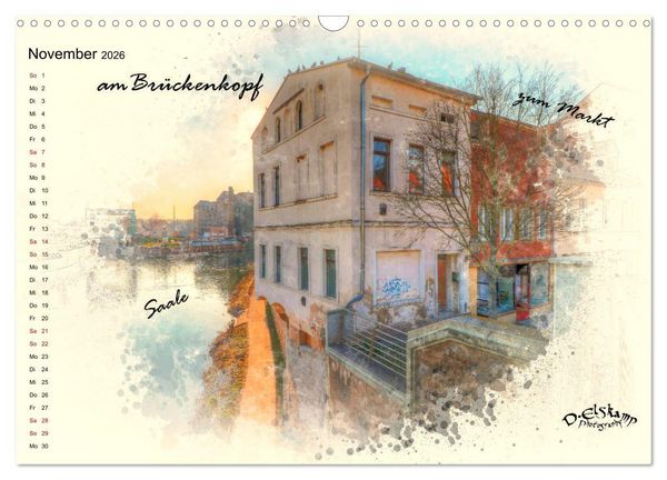 Produktbild: Bernburg meine Stadt (Wandkalender 2026 DIN A3 quer), CALVENDO Monatskalender